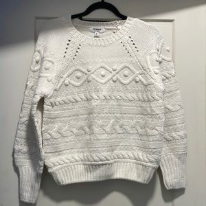 BB Dakota by Steve Madden Doing The Most Sweater ivory